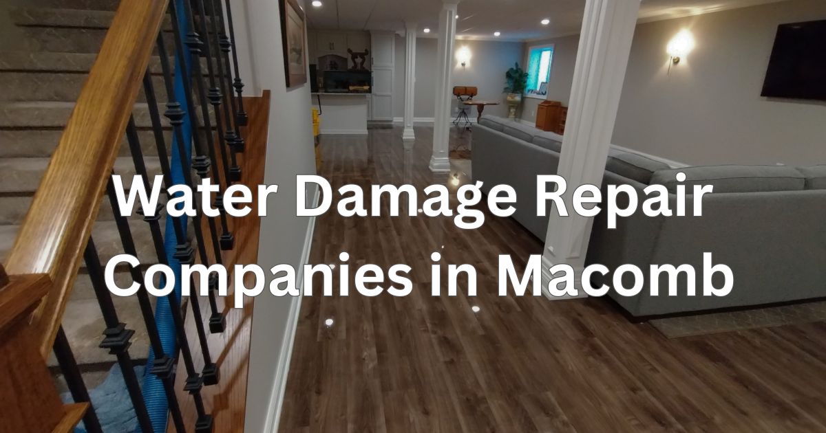 Water Damage Repair companies in Macomb 2